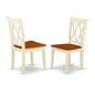 Dining Chair Buttermilk & Cherry, CLC-BMK-W