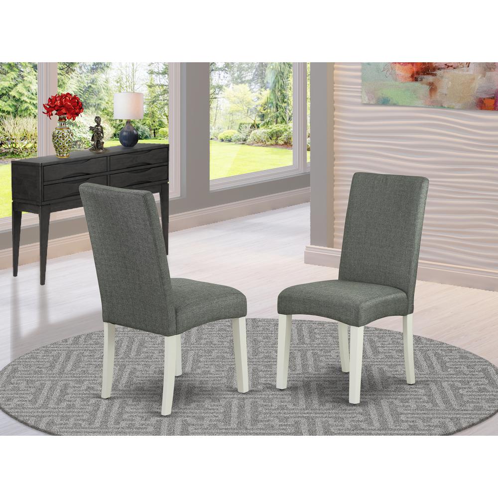 Dining Chair Linen White, DRP2T07