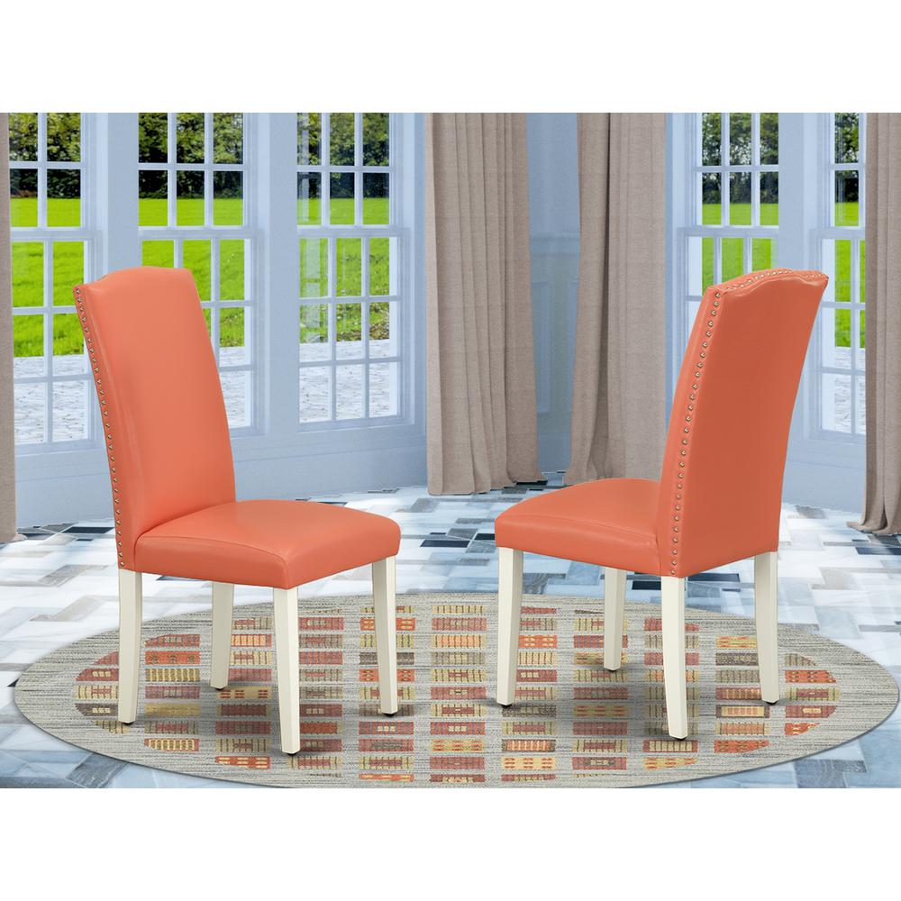 Dining Chair Linen White, ENP2T78