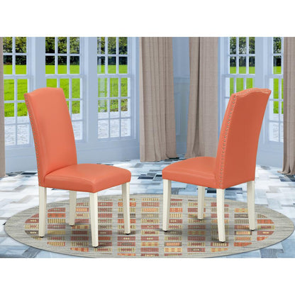 Dining Chair Linen White, ENP2T78