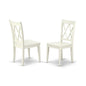 Dining Chair Linen White, CLC-LWH-W
