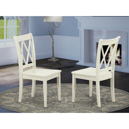 Dining Chair Linen White, CLC-LWH-W
