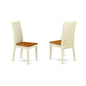 Dining Chair Buttermilk & Cherry, IPC-BMK-W