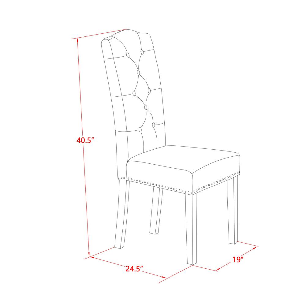 Dining Chair Walnut, ELP8T05