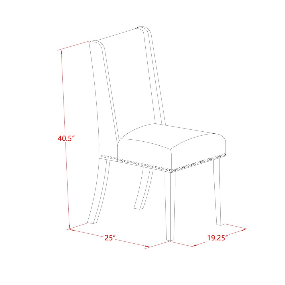 Dining Chair Walnut, FLP8T04