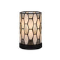 40W Metal/Resin Tiffany Accent Lamp With Inline Switch