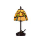 40W Metal/Resin Tiffany Accent Lamp With Inline Switch