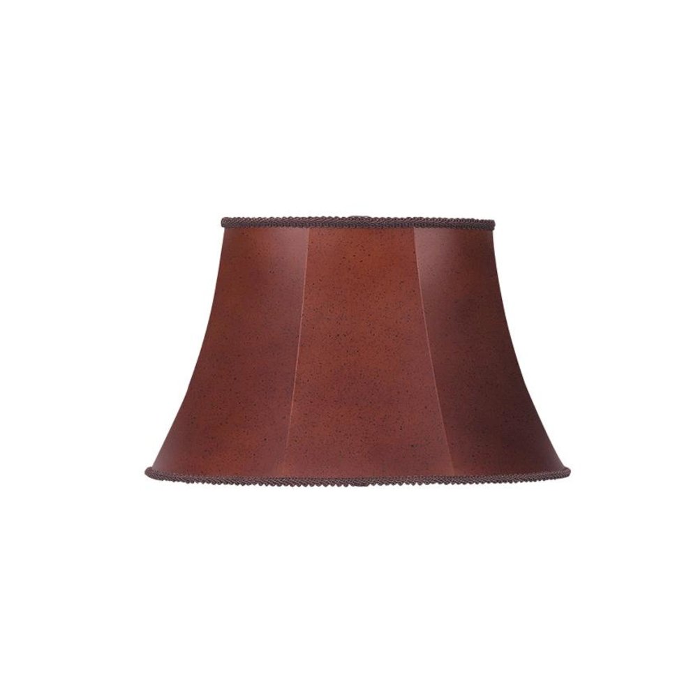 Oval Leatherette Shade
