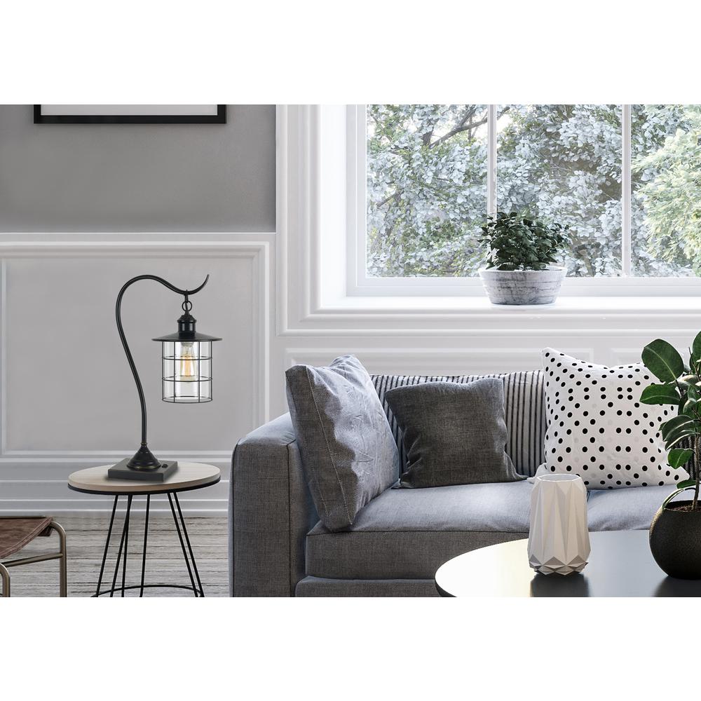 60W Silverton Desk Lamp (Edison Bulb Included)