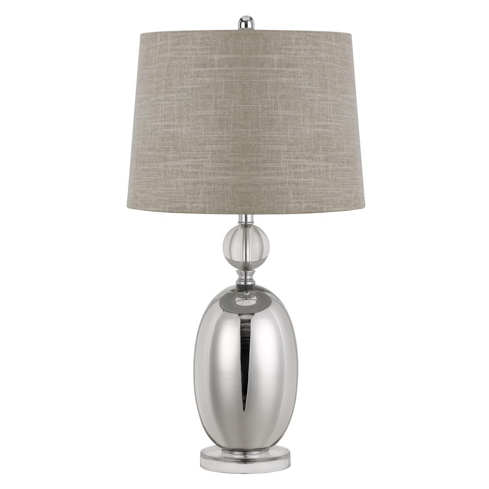 150W 3 Way Perth Glass Table Lamp