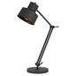 60W Davidson metal desk lamp with weighted base, adjustable upper