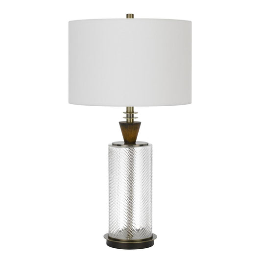 150W 3 Way Sherwood Glass Table Lamp