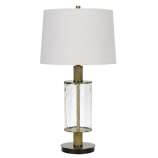 150W 3 Way Morrilton Glass Table Lamp