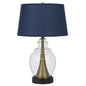 Cupola Glass/Metal Table Lamp