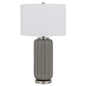Rodano Ceramic Table Lamp With Hardback Drum Shade