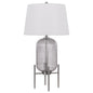 150W 3 Way Belleville Fluted Glass Table Lamp