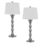 150W 3 Way Rockland Metal Table Lamp. Priced And Sold As Pairs