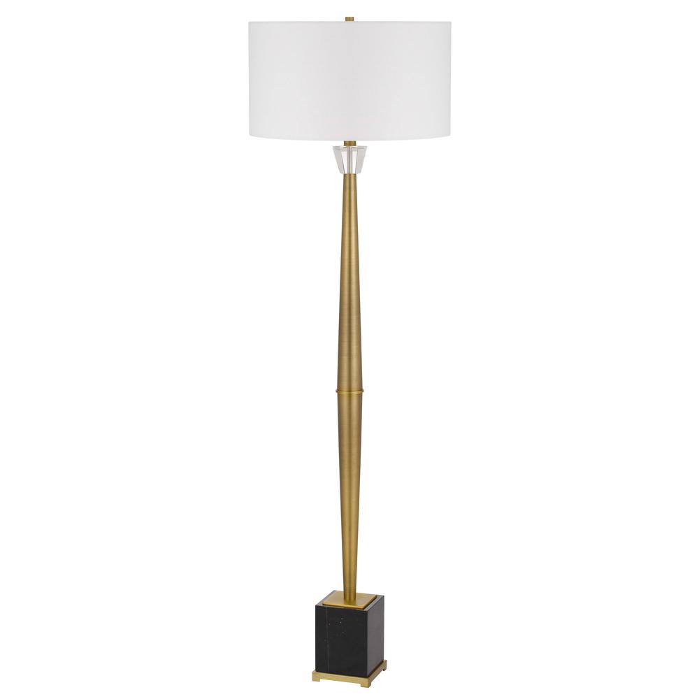 150W 3 Way Salford Metal Floor Lamp