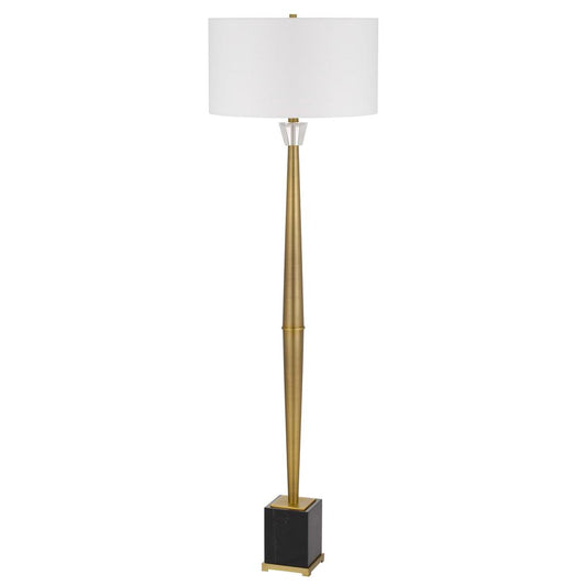 150W 3 Way Salford Metal Floor Lamp
