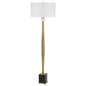 150W 3 Way Salford Metal Floor Lamp