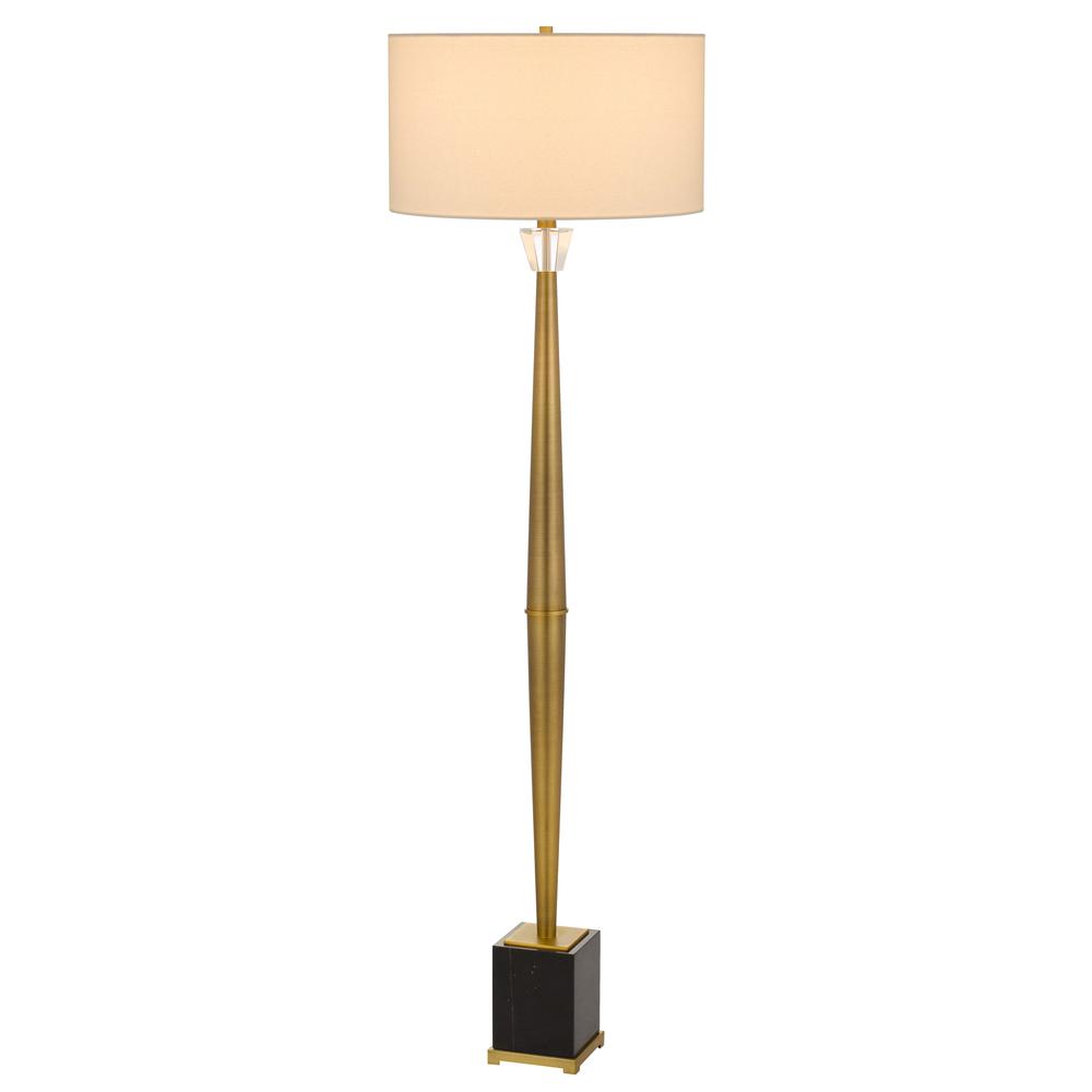 150W 3 Way Salford Metal Floor Lamp