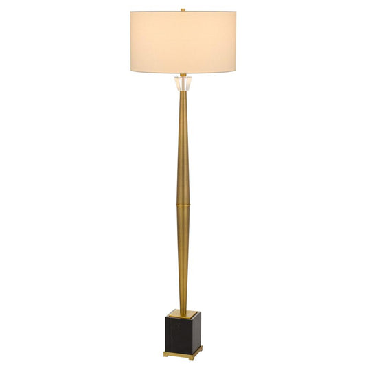 150W 3 Way Salford Metal Floor Lamp