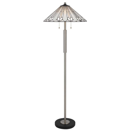 60W X 2 Muirfield Tiffany Floor Lamp