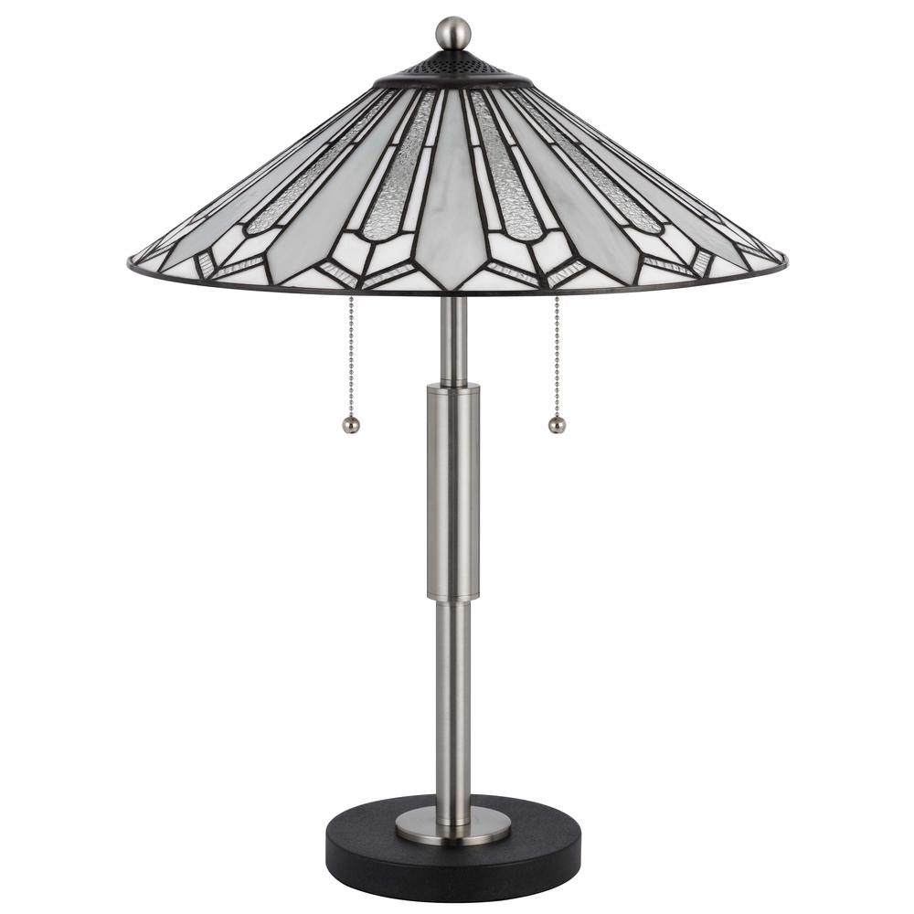 60W X 2 Muirfield Tiffany Table Lamp