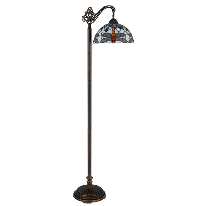 60W Colebridge Downbridge Tiffany Floor Lamp