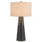 100W 3 way Hayti metal table lamp with 2W led night light