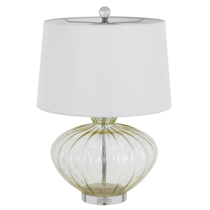 150W 3 way Delta glass table lamp. Sold in pairs