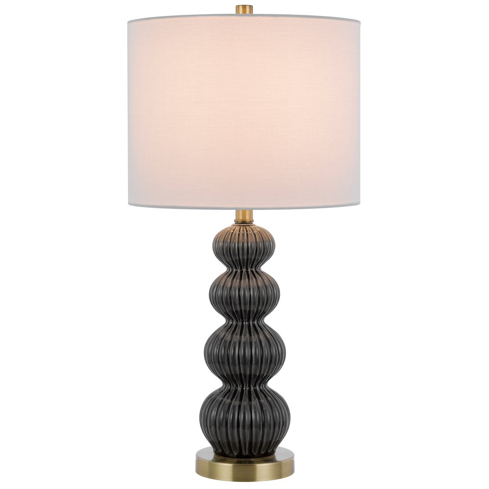 100W Carlisle ceramic table lamp. Sold in pairs