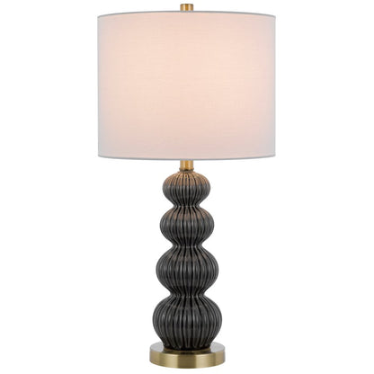 100W Carlisle ceramic table lamp. Sold in pairs
