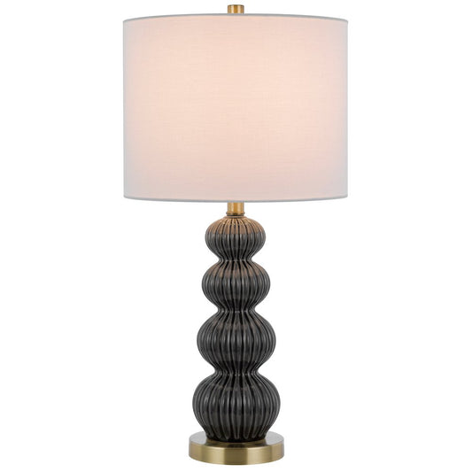 100W Carlisle ceramic table lamp. Sold in pairs
