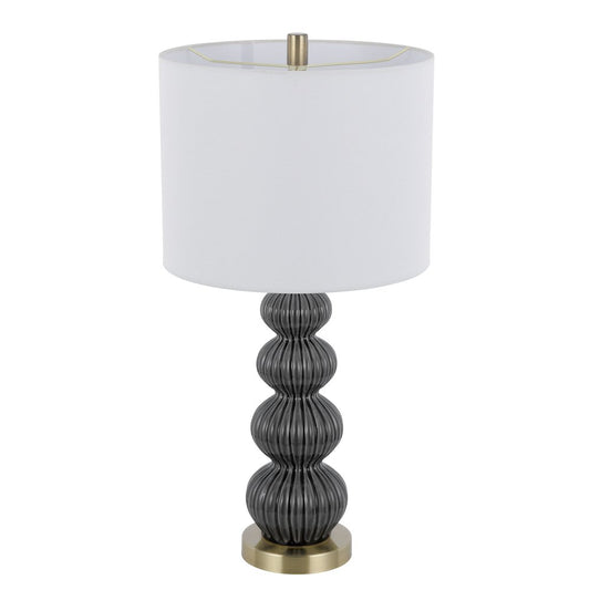 100W Carlisle ceramic table lamp. Sold in pairs