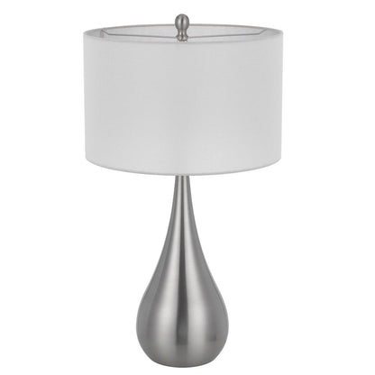 150W 3 way Diego metal table lamp. Sold in pairs