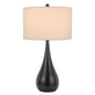 150W 3 way Diego metal table lamp. Sold in pairs