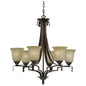 60W X 6 Dabois 6 Light Chandelier