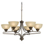 60W X 6 Romano 6 Light Chandelier