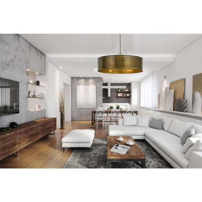 60W X 5 Rochefort Metal 5 Light Chandelier