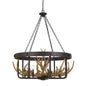 Angelo 60W X 8 Metal Antler Chandelier