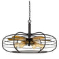 Margo 60W X 6 Metal Chandelier (Edison Bulbs Not Included)