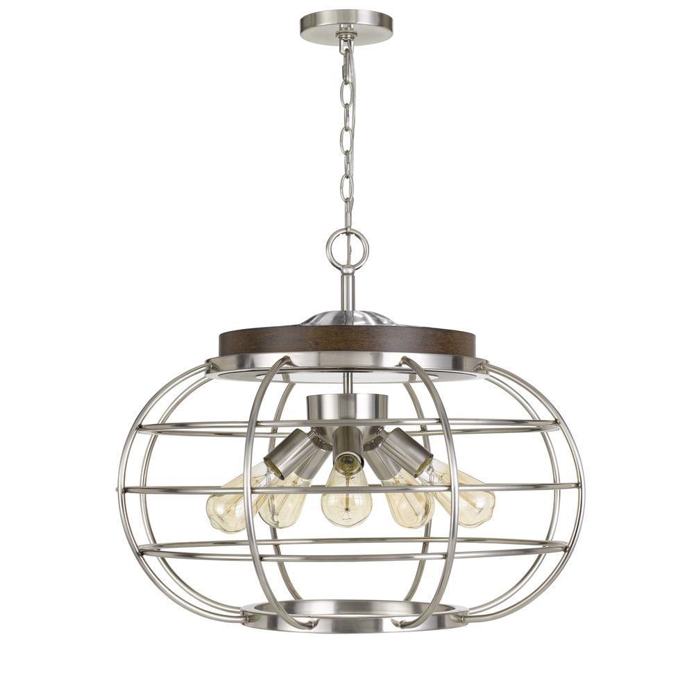 Liberty Metal Chandelier (Edison Bulbs Not Included)