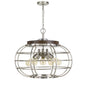 Liberty Metal Chandelier (Edison Bulbs Not Included)