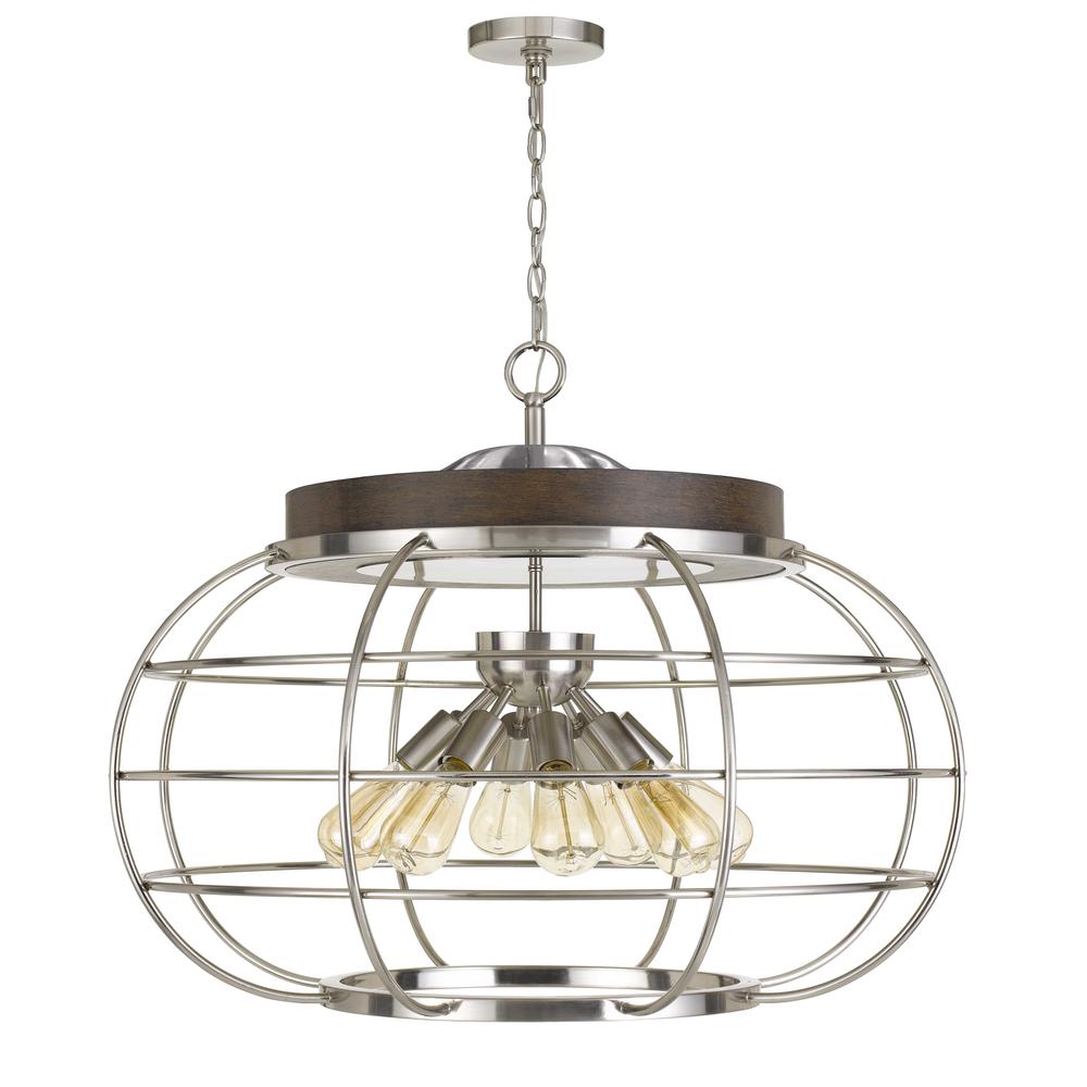 Liberty Metal Chandelier (Edison Bulbs Not Included)