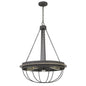 60W x 5 Nixa metal chandelier (Edison bulbs NOT included)