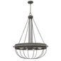 60W x 8 Nixa metal chandelier (Edison bulbs NOT included)