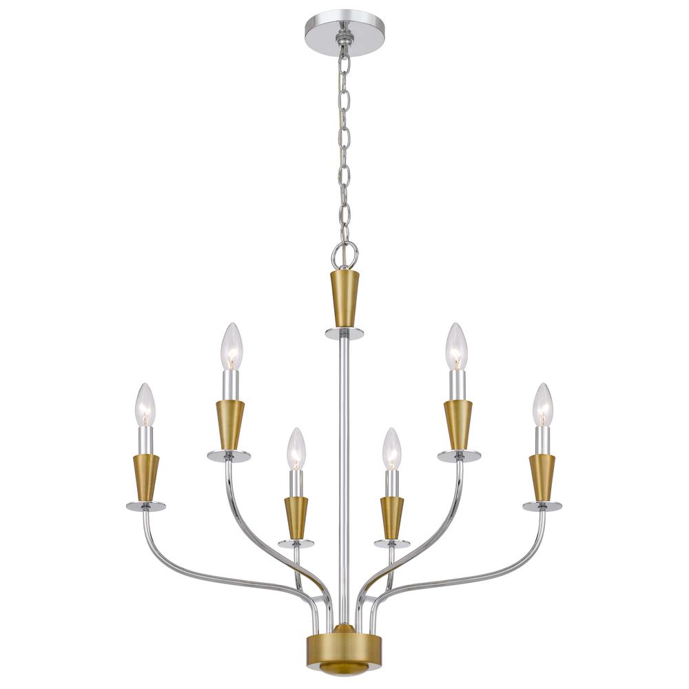 60W X 4 Weston Metal Chandelier