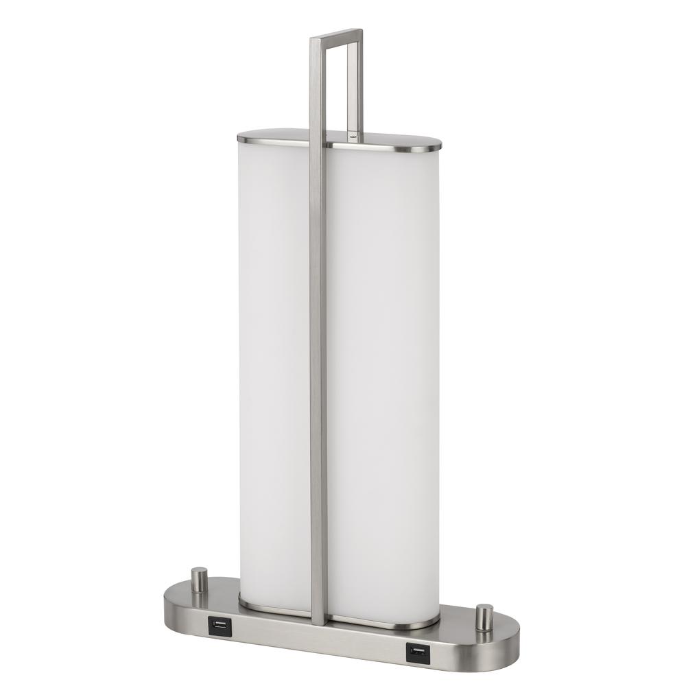 Zamora Dual Led Metal Night Stand / Table Lamp