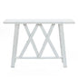 Farmhouse White 48" W Console and Entry Table